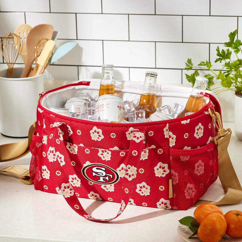 NFL Cooler-San Francisco 49ers Bandana-Image 2-Vera Bradley