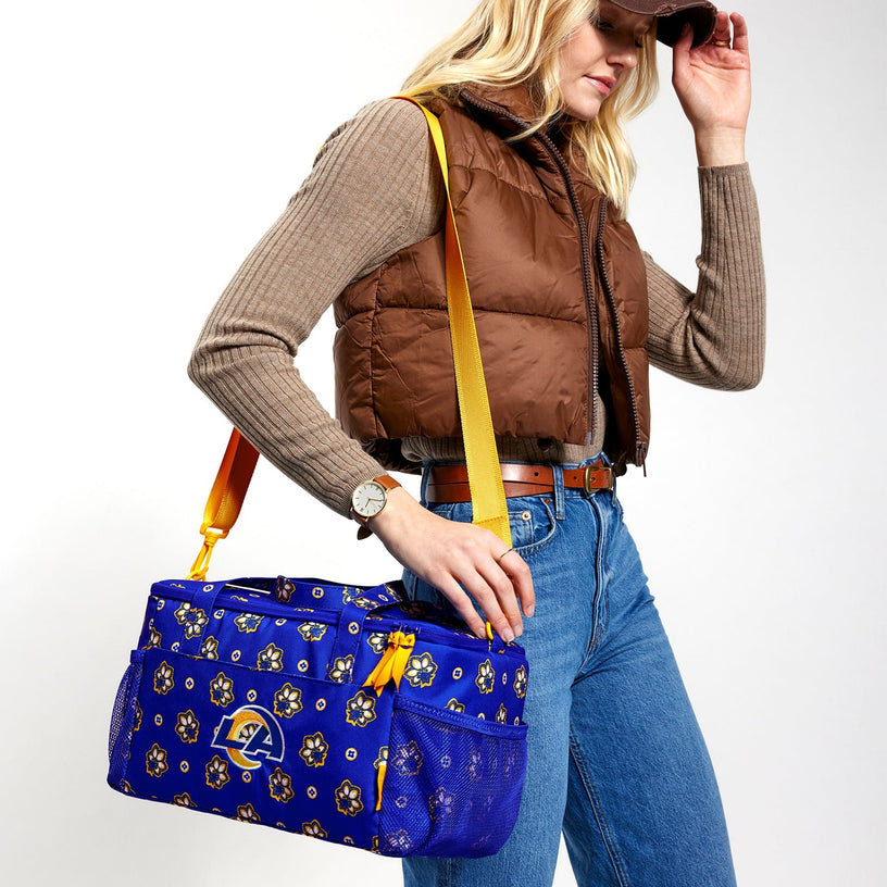 NFL Cooler-Los Angeles Rams Bandana-Image 1-Vera Bradley