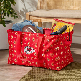 NFL ReActive Large Car Tote-Kansas City Chiefs Bandana-Image 1-Vera Bradley