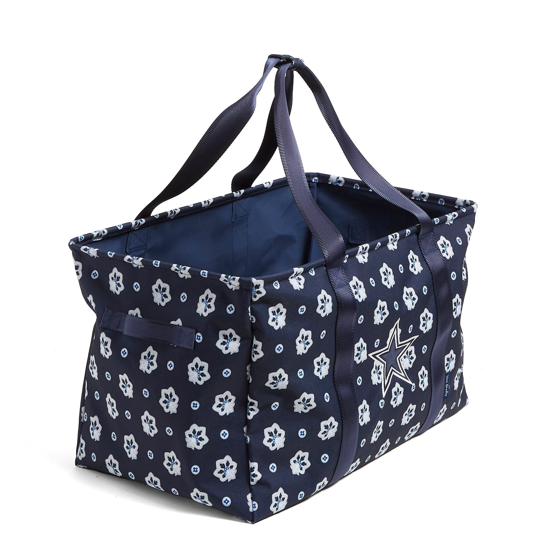 NFL ReActive Large Car Tote-Dallas Cowboys Bandana-Image 2-Vera Bradley
