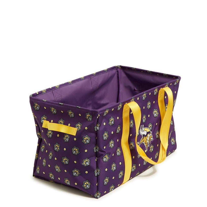 NFL Large Car Tote-Minnesota Vikings Bandana-Image 2-Vera Bradley