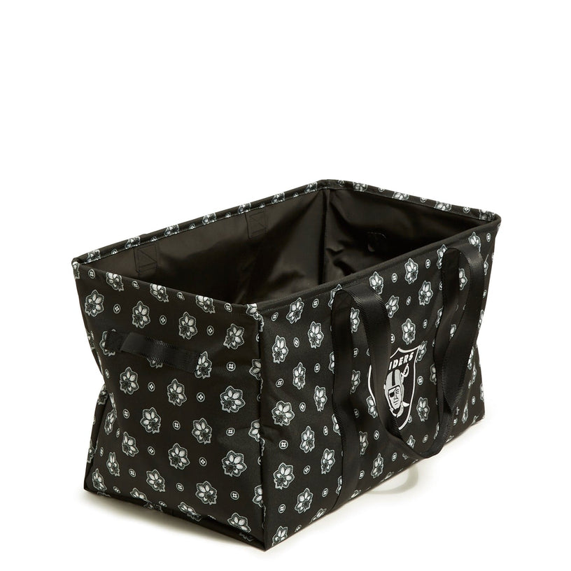 NFL Large Car Tote-Las Vegas Raiders Bandana-Image 2-Vera Bradley