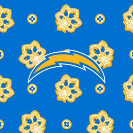 NFL Large Car Tote-Los Angeles Chargers Bandana-Image 3-Vera Bradley