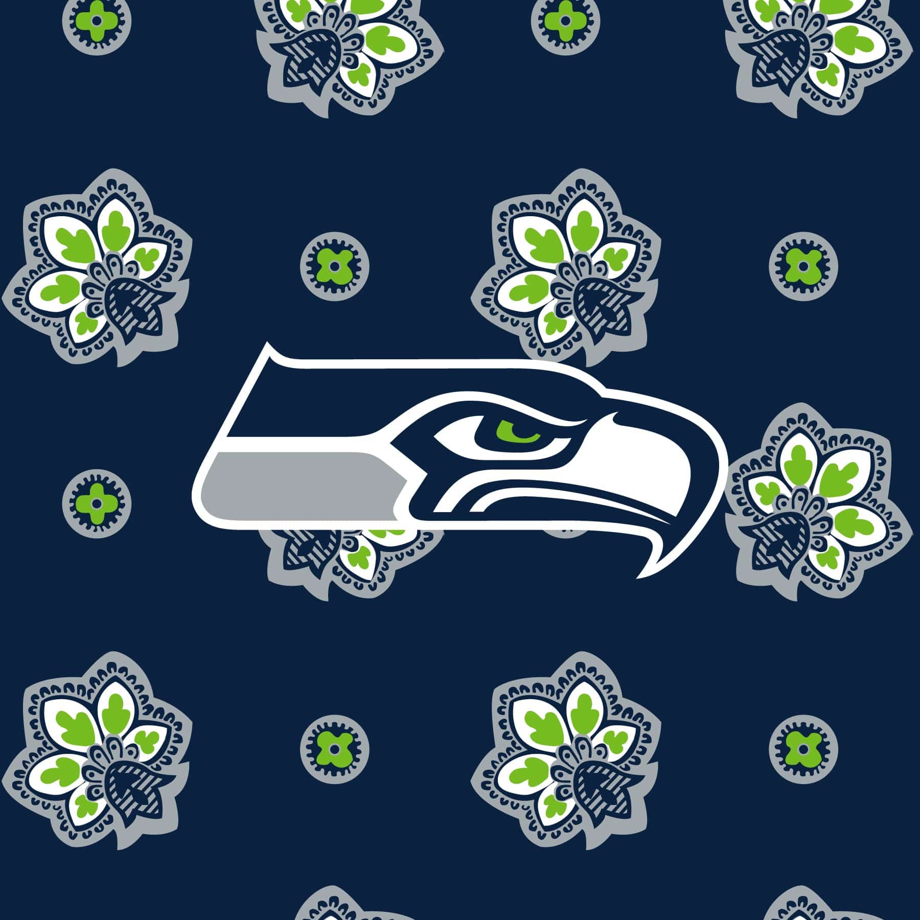 NFL Large Car Tote-Seattle Seahawks Bandana-Image 3-Vera Bradley