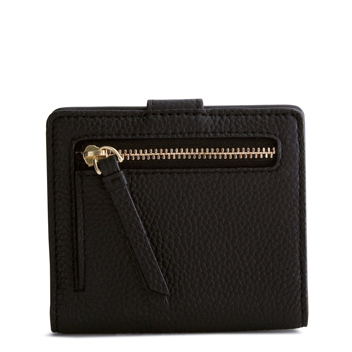 Black RFID Finley Small Wallet - Leather | Vera Bradley
