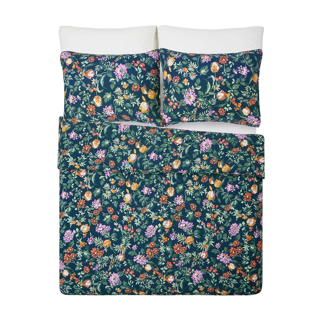 FreshCut Floral Green Quilt Set, FullQueen Vera Bradley