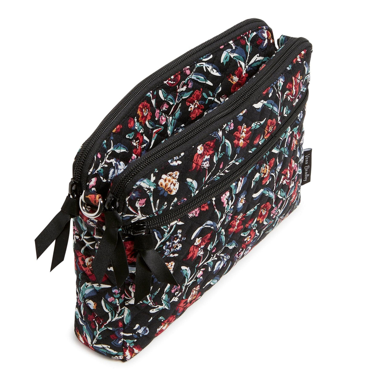 Triple Compartment Crossbody Bag - Recycled Cotton