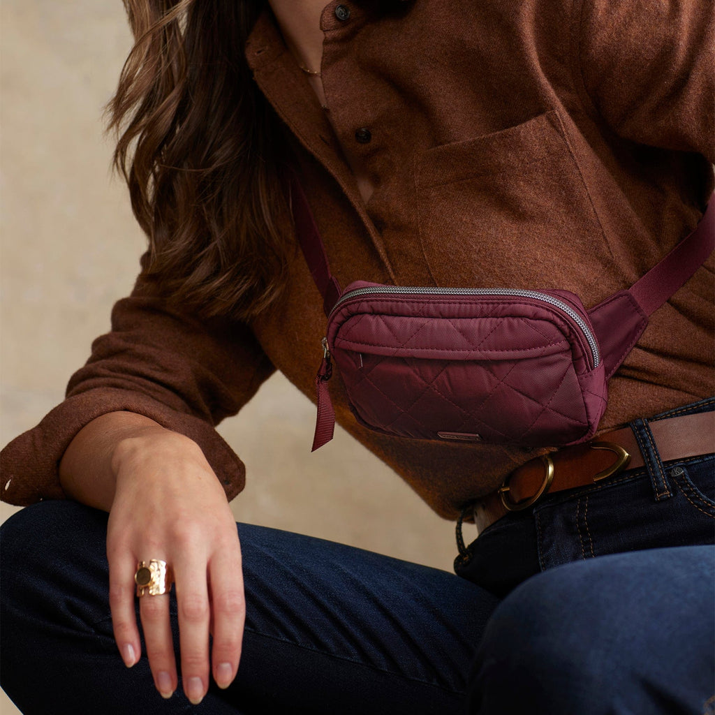 Purple Mini Belt Bag – Bouclé | Vera Bradley