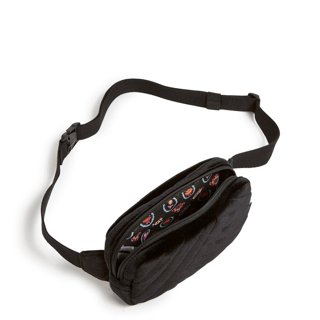 Black Mini Belt Bag - Velvet | Vera Bradley