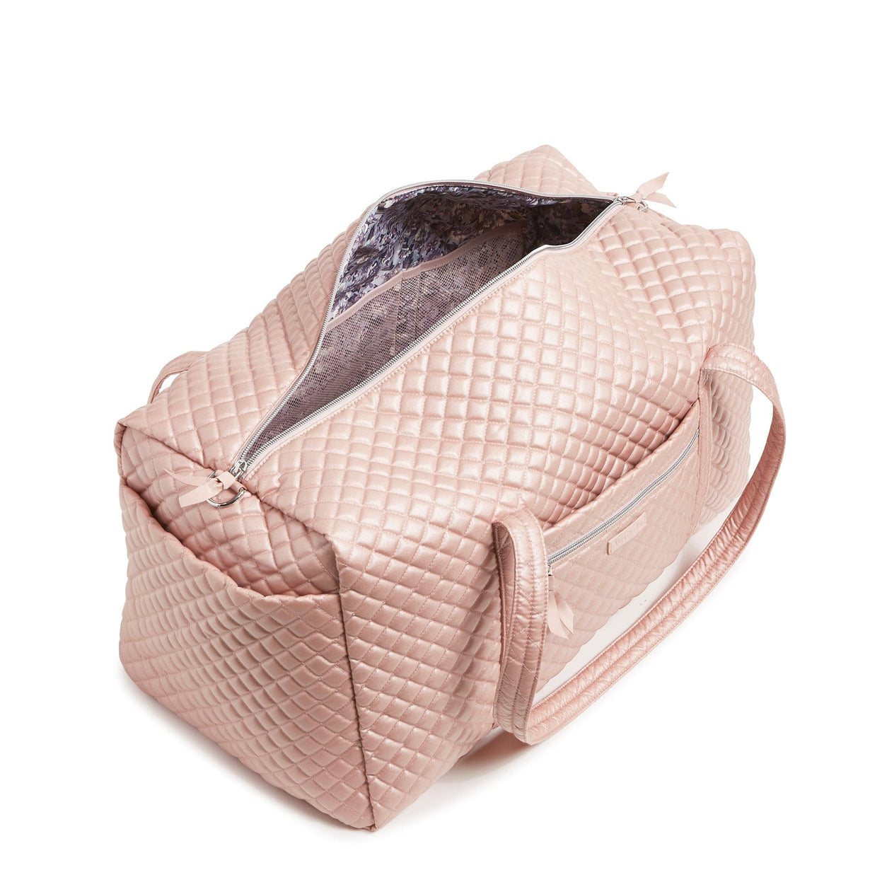 Vera bradley rose cheap gold duffle bag