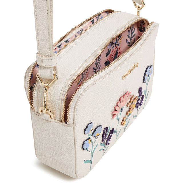 Leather vera bradley crossbody Clearance