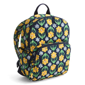 Small Banbury Backpack-Daffodils-Image 1-Vera Bradley