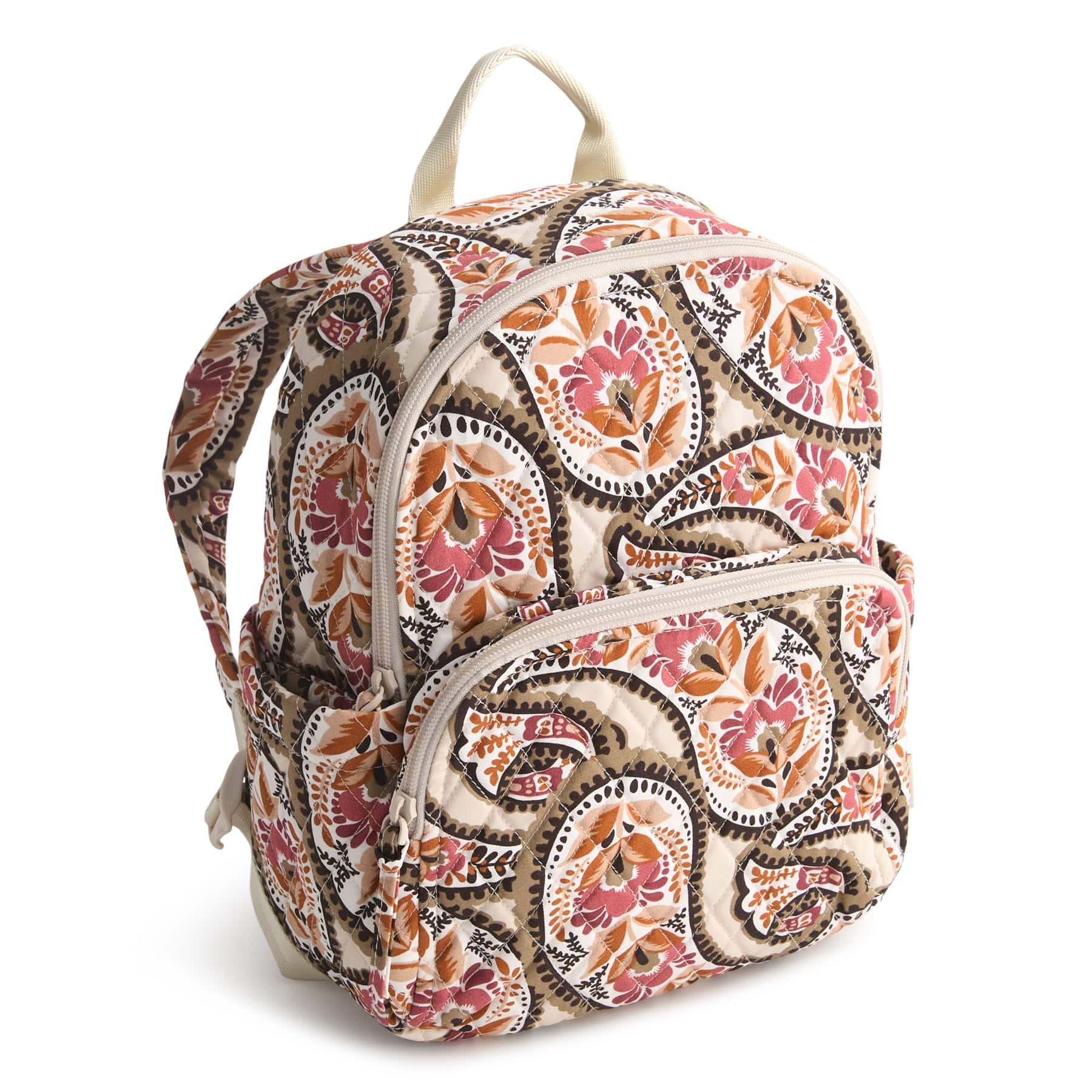【極美品】レア Vera Bradleyフラワープリント リュック バックパック Small Banbury Backpack - Cotton | Vera Bradley