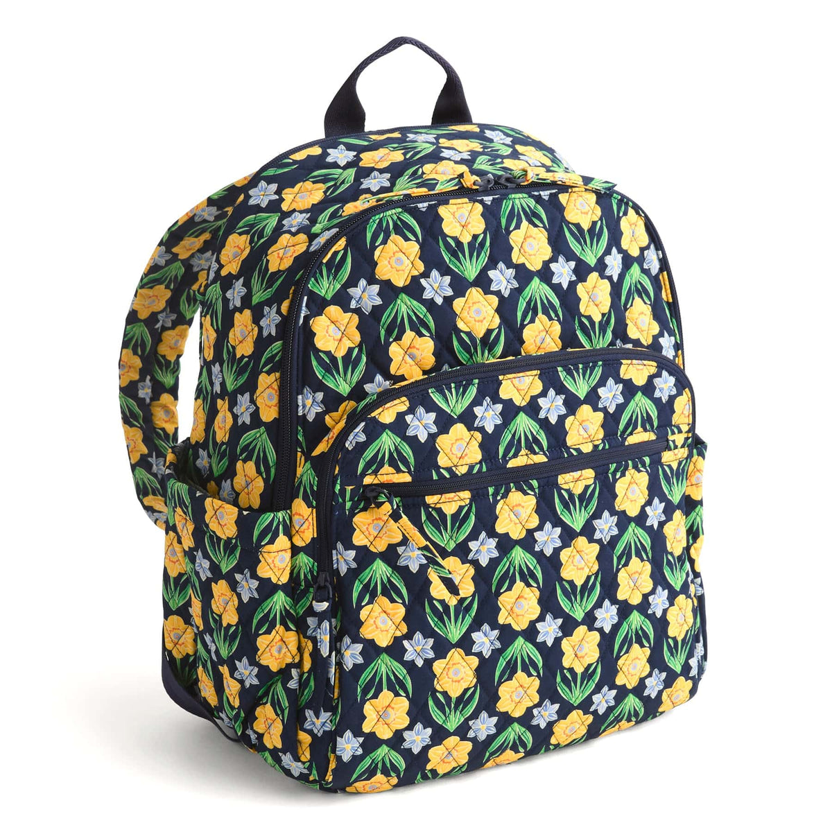 Vera Bradley  book bag purse Vera Bradley Campus Backpack - Sweet Garden Blue : Vermont  main image 3