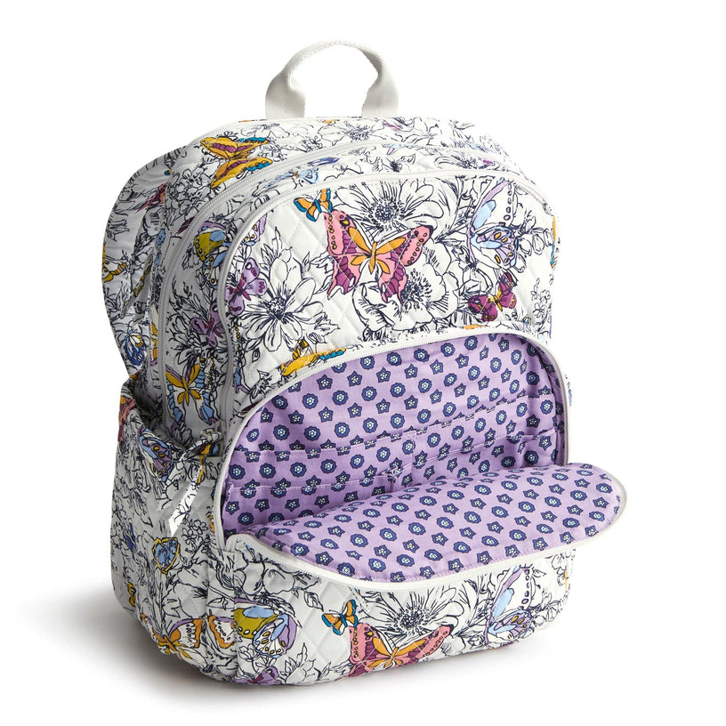 Large Bancroft Backpack - Cotton Gabardine | Vera Bradley
