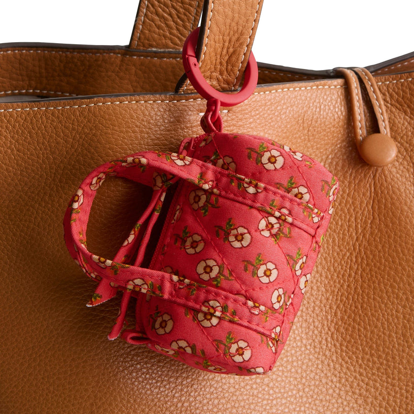 Original Duffel Bag Charm-Tiny Poppies-Image 2-Vera Bradley