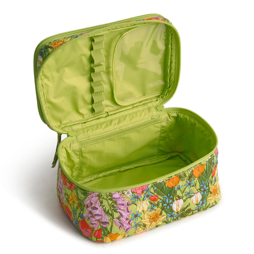 Brush Up Cosmetic Case Bag-Meadow Bouquet-Image 3-Vera Bradley