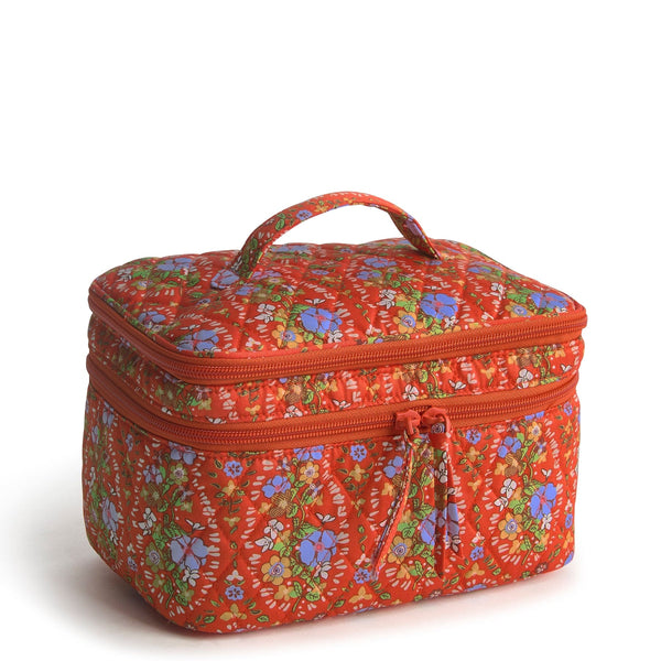 Brush Up Cosmetic Case Bag - Garden Paisley
