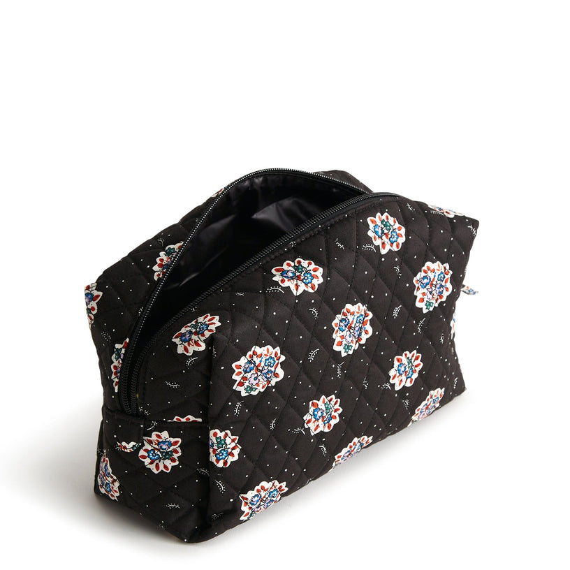Large Cosmetic Bag-Feathery Bouquets-Image 2-Vera Bradley