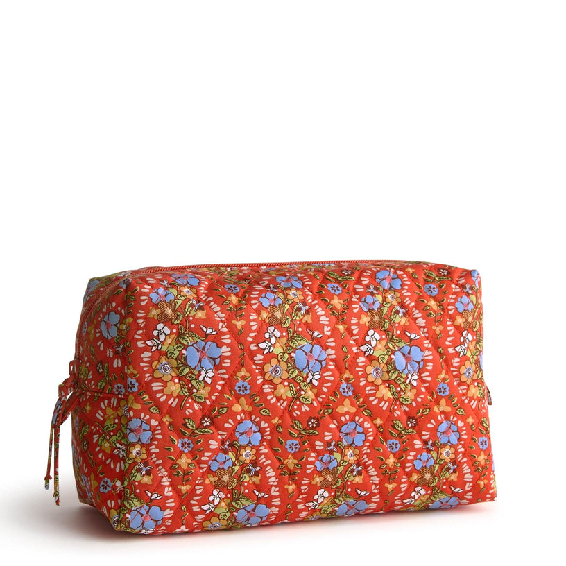 Large Cosmetic Bag Cotton Vera Bradley - Main Image
