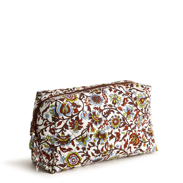 Medium Cosmetic Bag - Marrakesh Vines Cream