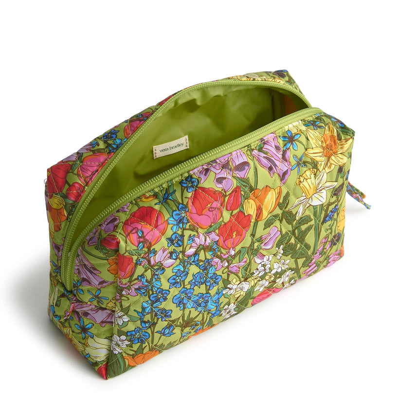 Medium Cosmetic Bag-Meadow Bouquet-Image 2-Vera Bradley