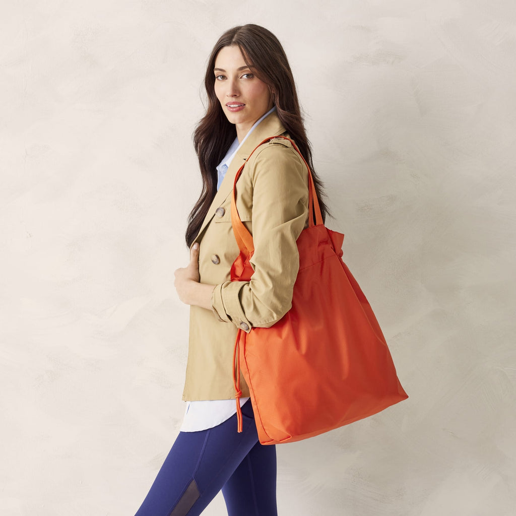 Women's Leather Crossbody Bag in Red - Thursday