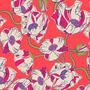 Small Envelope Tech Sleeve-Swirling Poppies-Image 4-Vera Bradley