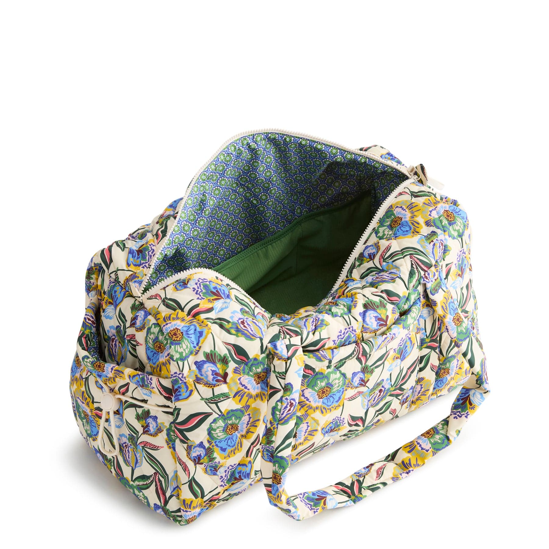 Vera Bradley Original Duffel Bag Women in Gardenia Garden White