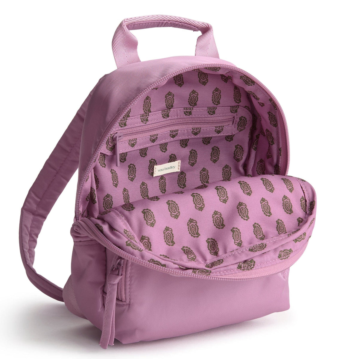 Vera Bradley Purple Nylon Backpack Mini Banbury Backpack - Nylon | Vera Bradley main image 3