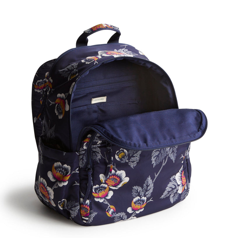 Bancroft Backpack-Seurat Floral-Image 4-Vera Bradley
