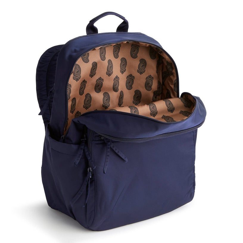 Large Bancroft Backpack-Peacoat-Image 4-Vera Bradley