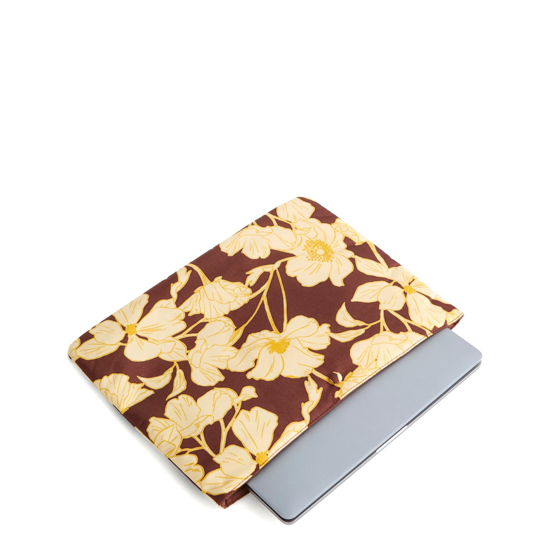 backpack laptop sleeve insert Vera Bradley Laptop Insert Women In Scattered Anemones Brown