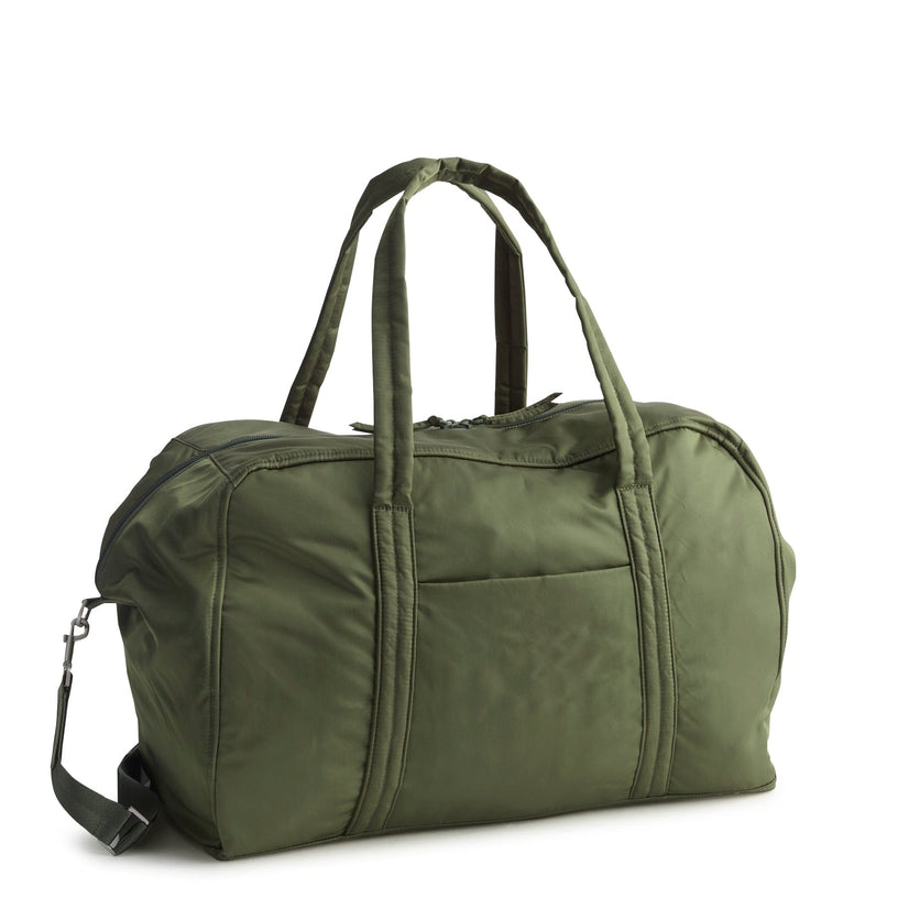 Sac Weekender Vintage J.Crew - Nylon Rayé Marine - Modèle K0335 - Neuf Avec Étiquettes