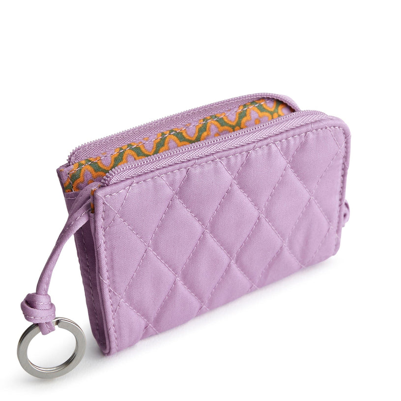 Zip Card Pouch-Purple Rhapsody-Image 2-Vera Bradley