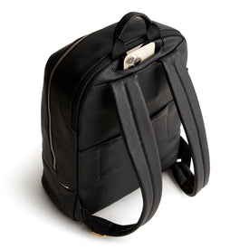 brockley black leather unisex backpack Vera Bradley Chancery Backpack Women in Moonless Night Black