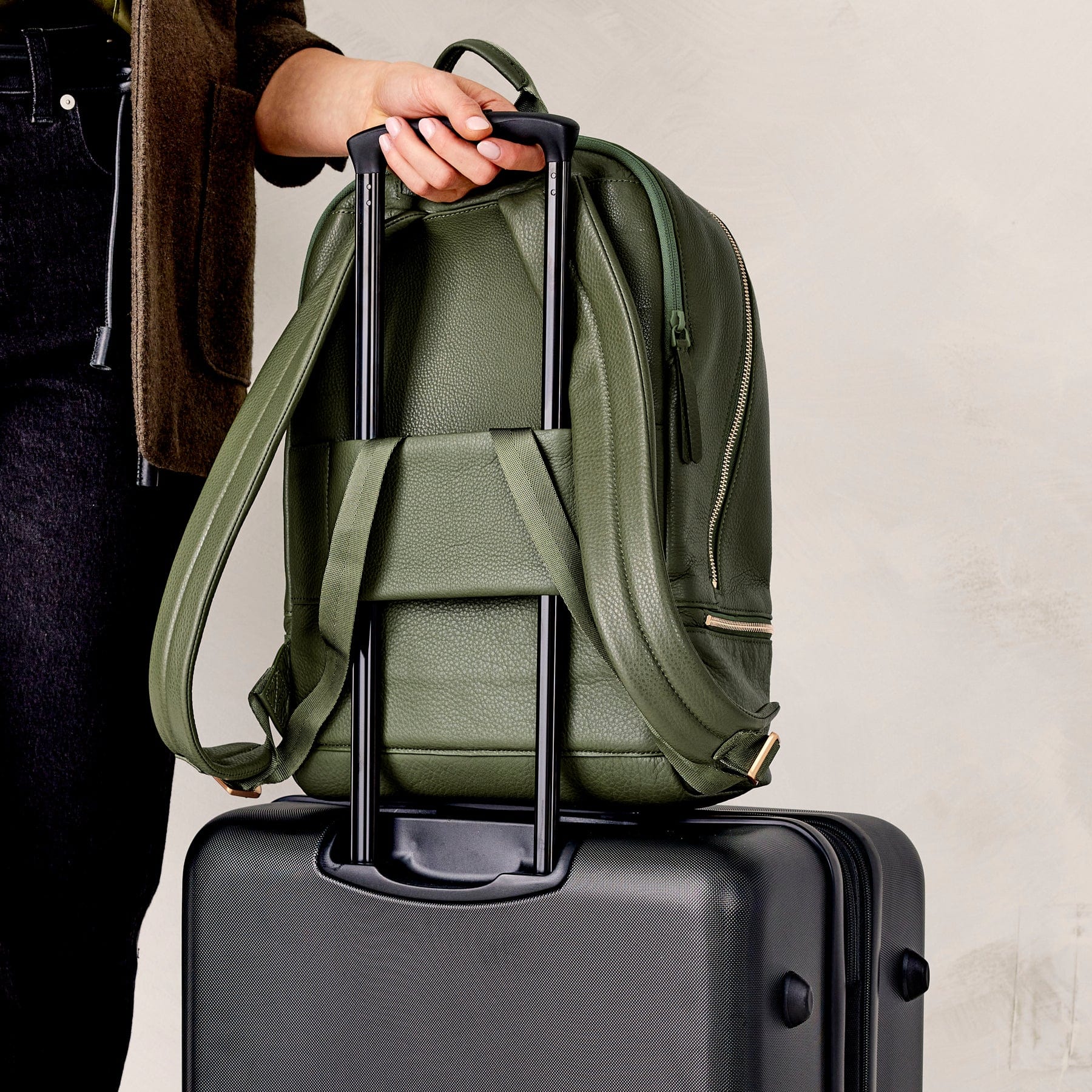 bradley leather backpack Chancery Backpack - Leather