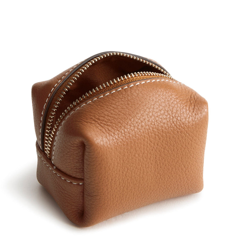Mini Cosmetic Bag-Roasted Pecan-Image 2-Vera Bradley