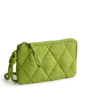 Zip Wristlet - Spinach Green - Swatch Image