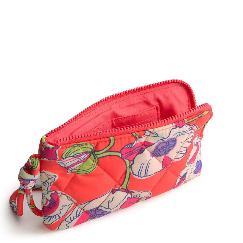 Zip Wristlet-Swirling Poppies-Image 2-Vera Bradley
