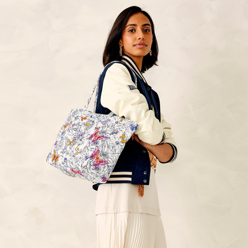 Small Hathaway Tote Bag - Cotton | Vera Bradley