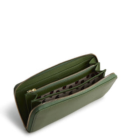 Continental Wallet-Bronze Green-Image 3-Vera Bradley