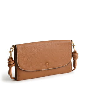 Wildwood Wallet Crossbody-Roasted Pecan-Image 1-Vera Bradley