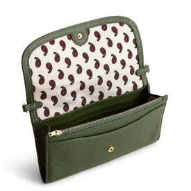 Wildwood Wallet Crossbody-Bronze Green-Image 7-Vera Bradley