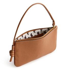 Knotted Wristlet-Roasted Pecan-Image 2-Vera Bradley