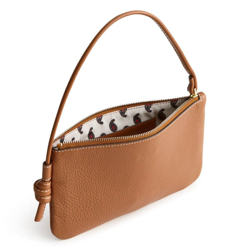 Knotted Wristlet-Roasted Pecan-Image 2-Vera Bradley