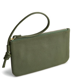 Knotted Wristlet-Bronze Green-Image 1-Vera Bradley