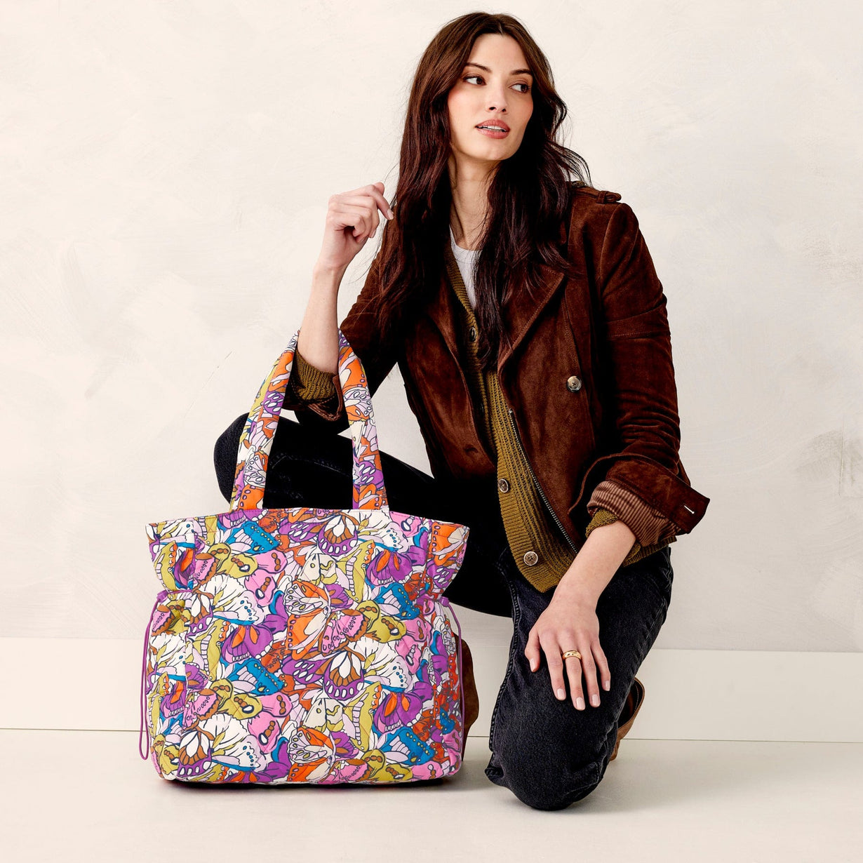 Vera bradley nylon tote hotsell