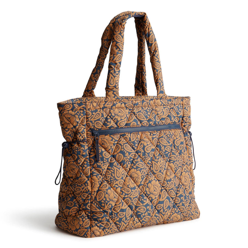 Original Tote Bag-Lotus Montage Roasted Pecan-Image 4-Vera Bradley