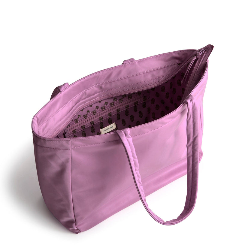 Small Hathaway Tote Bag-Smoky Grape-Image 3-Vera Bradley